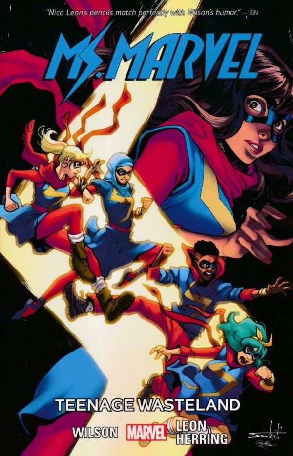 MS MARVEL VOL 09 TEENAGE WASTELAND TP [9781302910785]