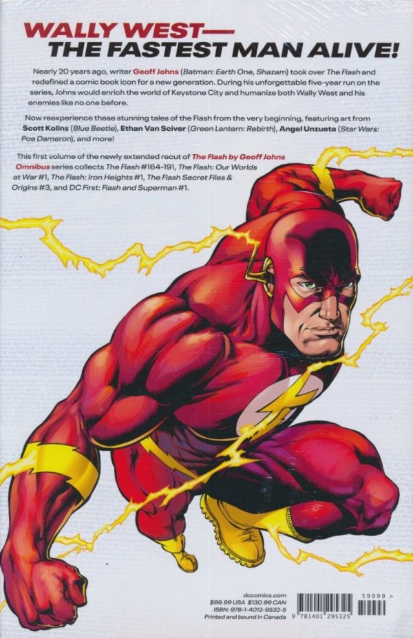 FLASH BY GEOFF JOHNS OMNIBUS VOL 01 HC [9781401295325] **promocja TOMY**