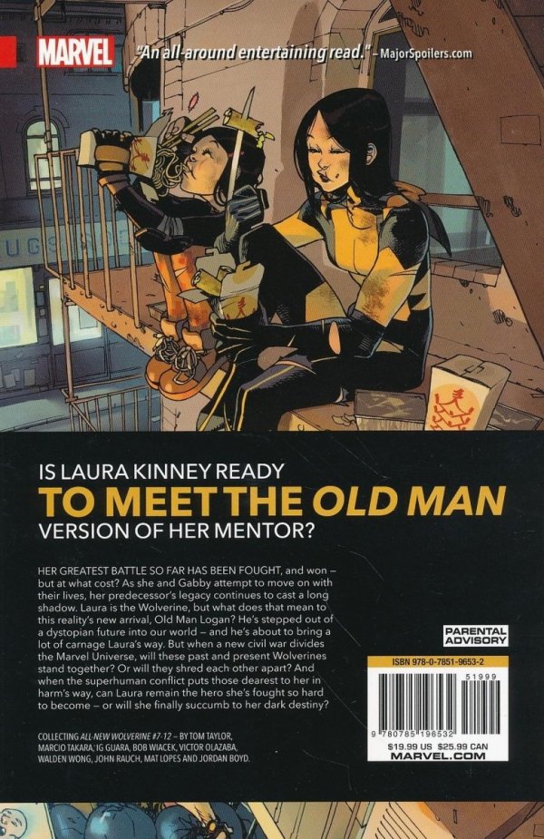 ALL-NEW WOLVERINE VOL 02 CIVIL WAR II TP [9780785196532]