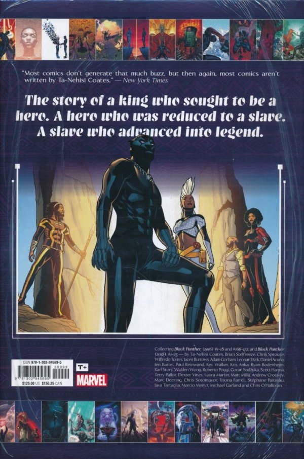 BLACK PANTHER BY TA-NEHISI COATES OMNIBUS HC [STANDARD] [9781302945695] **OFERTA SPECJALNA**