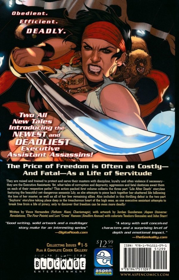 EXECUTIVE ASSISTANT ASSASSINS VOL 01 LIFE AFTER DEATH TP [9781941511091]