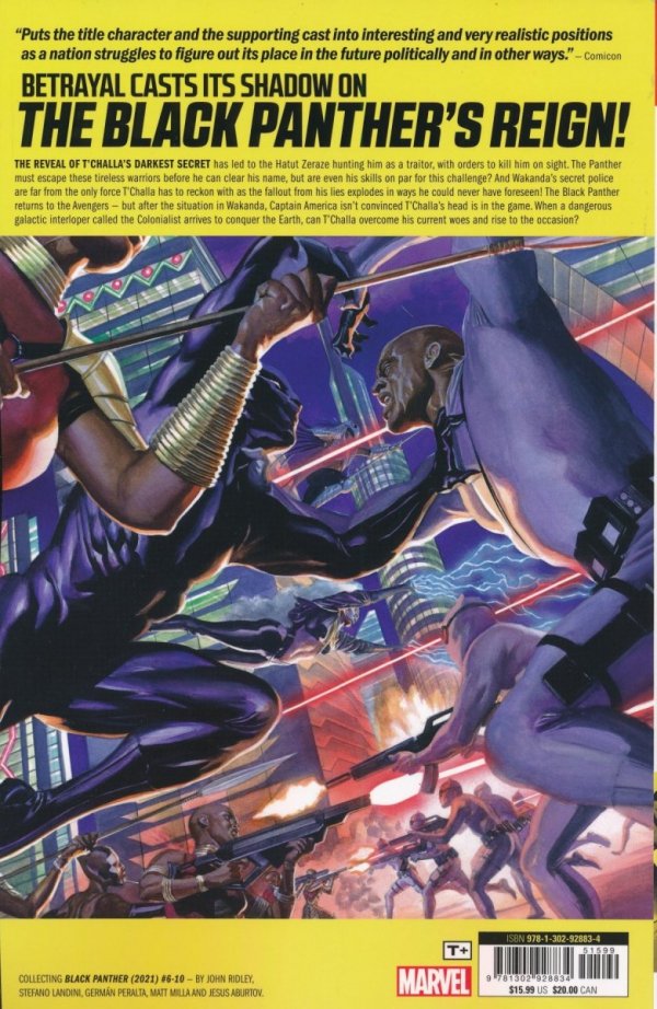 BLACK PANTHER VOL 02 RANGE WARS TP [9781302928834] **OFERTA SPECJALNA**