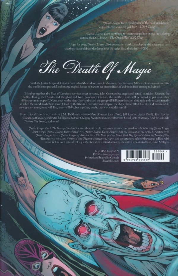 JUSTICE LEAGUE DARK THE NEW 52 OMNIBUS HC [9781779513137] **promocja TOMY**