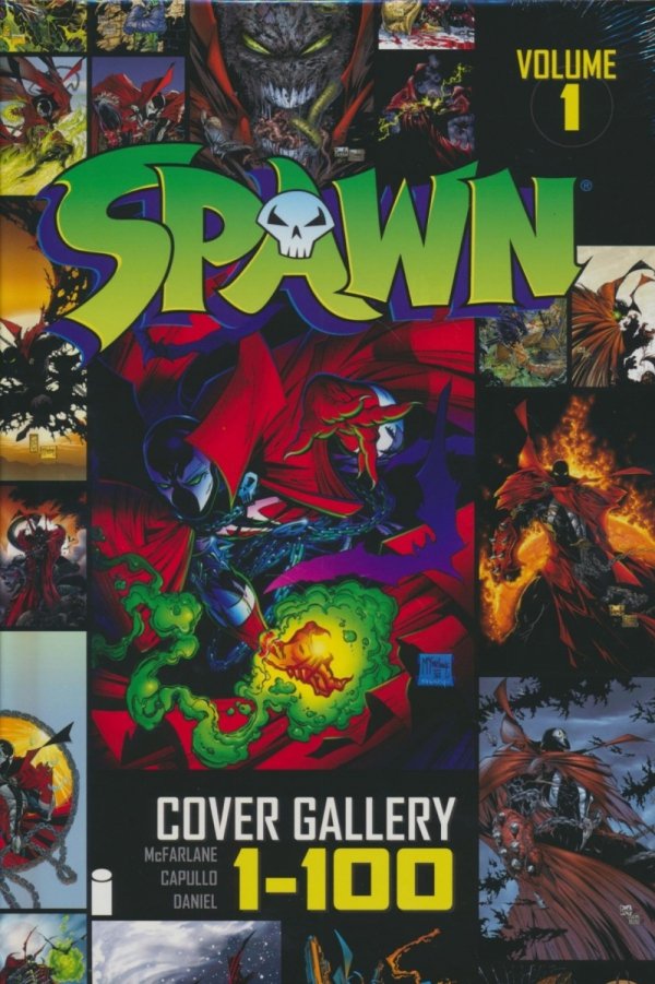 SPAWN COVER GALLERY VOL 01 001-100 HC [9781534314221]