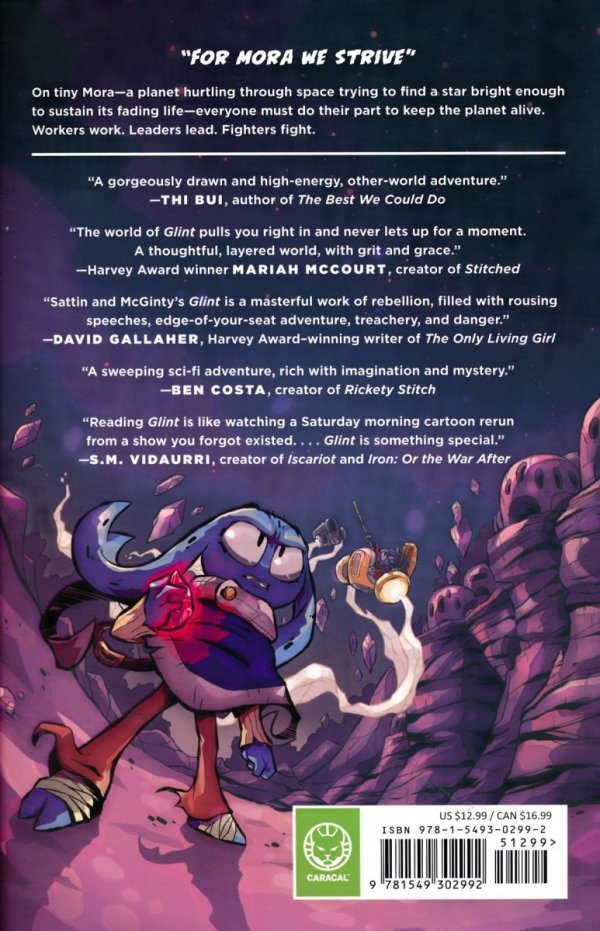 GLINT VOL 01 THE CLOUD RAIDERS TP [9781549302992] **promocja TOMY**