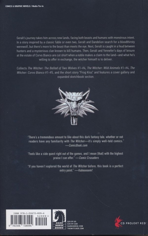 WITCHER OMNIBUS VOL 03 TP [9781506728094]