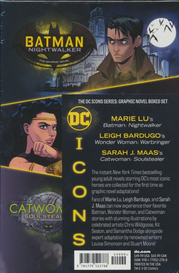 DC ICONS SERIES GRAPHIC NOVEL BOX SET TP [9781779522788]