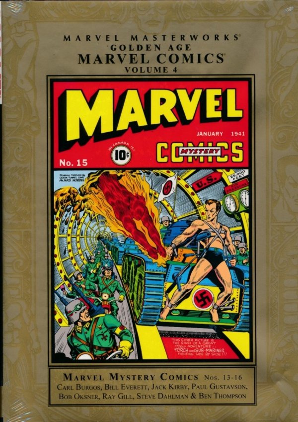 MARVEL MASTERWORKS GOLDEN AGE MARVEL COMICS VOL 04 HC [STANDARD] [9780785124740]