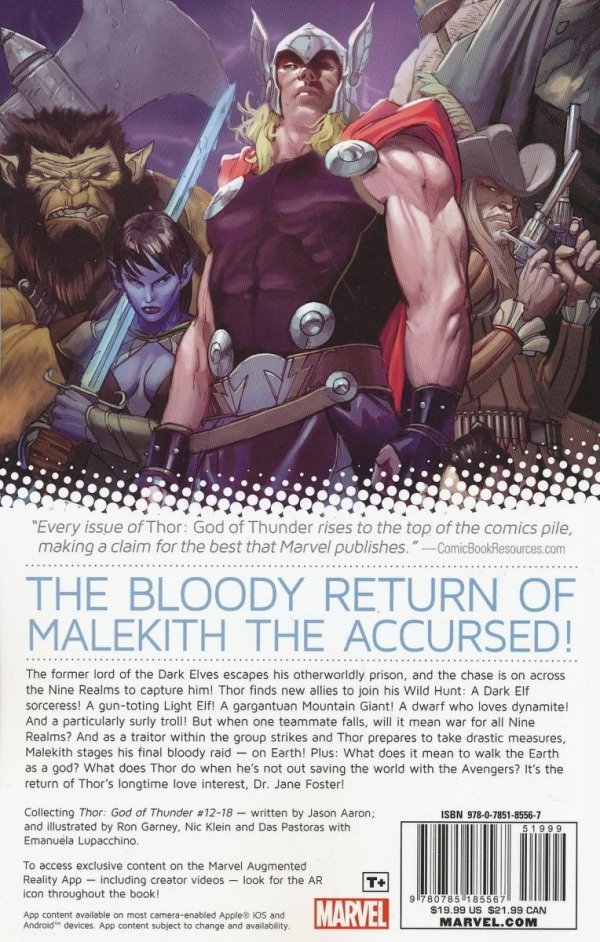 THOR GOD OF THUNDER VOL 03 THE ACCURSED TP [9780785185567] **promocja TOMY**