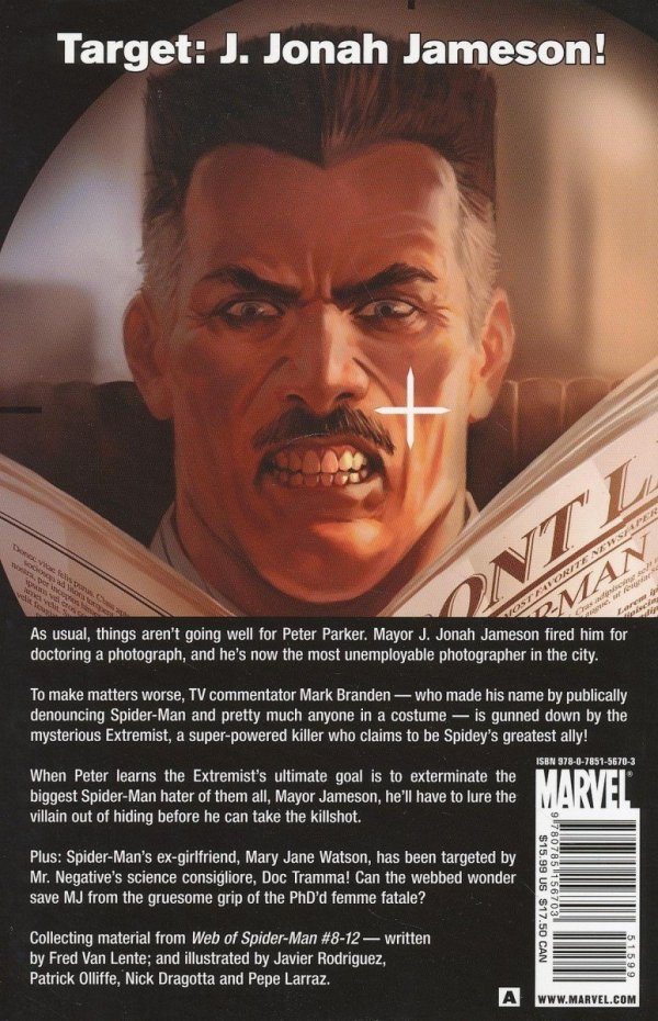 SPIDER-MAN THE EXTREMIST TP [9780785156703] **PROMOCJA TOMY**