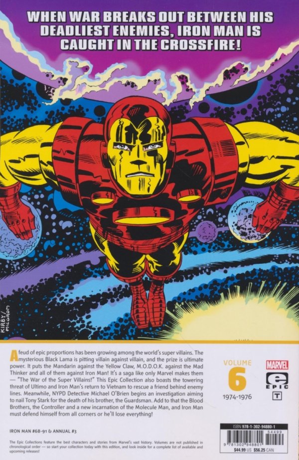IRON MAN EPIC COLLECTION THE WAR OF THE SUPER VILLAINS TP [9781302948801]