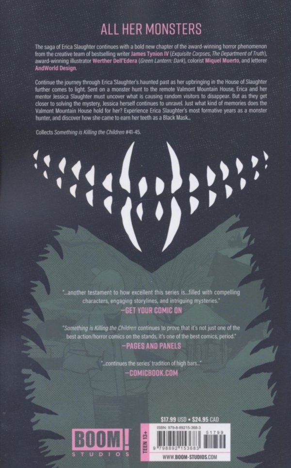 SOMETHING IS KILLING THE CHILDREN VOL 09 TP [9798892153683]