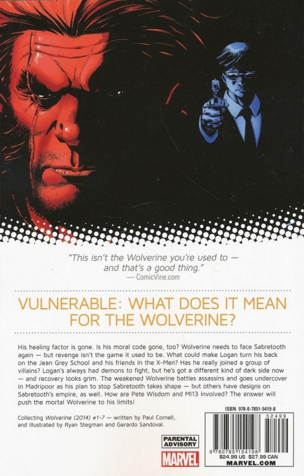 WOLVERINE VOL 01 THREE MONTHS TO DIE PART 1 TP [9780785154198] **OFERTA SPECJALNA**