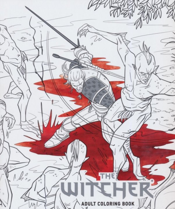 WITCHER ADULT COLORING BOOK TP [9781506706375] **PROMOCJA RABAT 40%**