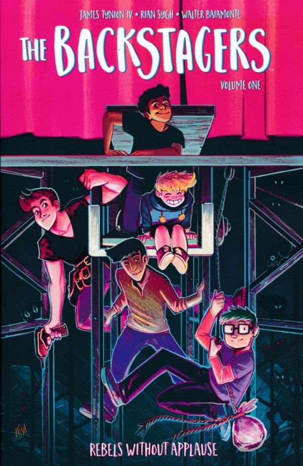 BACKSTAGERS VOL 01 REBELS WITHOUT APPLAUSE TP [9781608869930]
