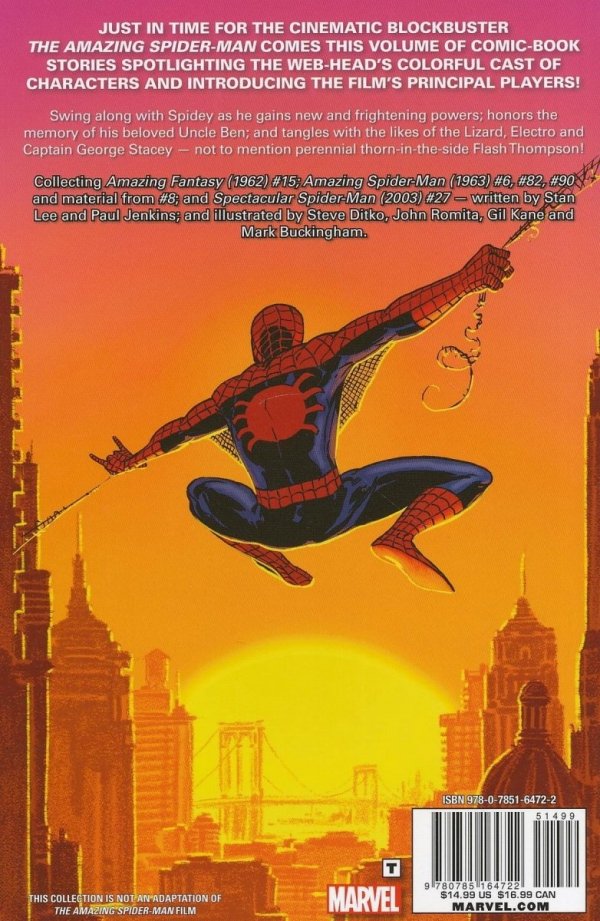 AMAZING SPIDER-MAN SECRET ORIGINS TP [9780785164722]