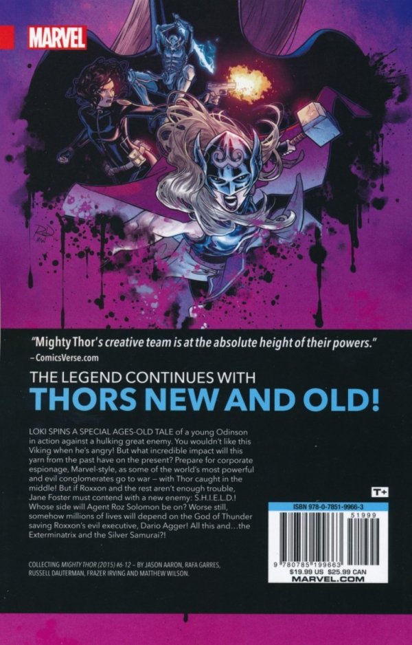 MIGHTY THOR VOL 02 LORDS OF MIDGARD TP [9780785199663] **OFERTA SPECJALNA**