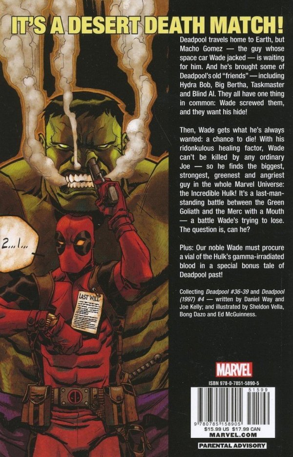 DEADPOOL VOL 08 OPERATION ANNIHILATION TP [9780785158905]