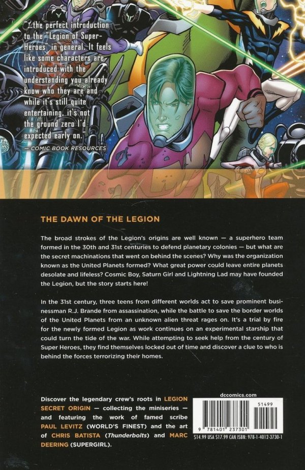 LEGION SECRET ORIGIN TP [9781401237301]