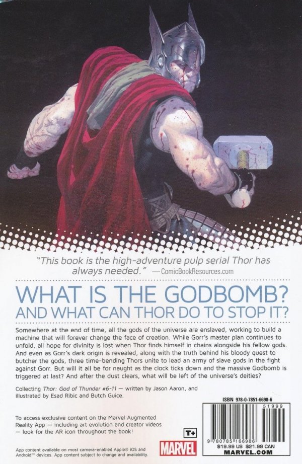 THOR GOD OF THUNDER VOL 02 GODBOMB TP [9780785166986] **promocja TOMY**