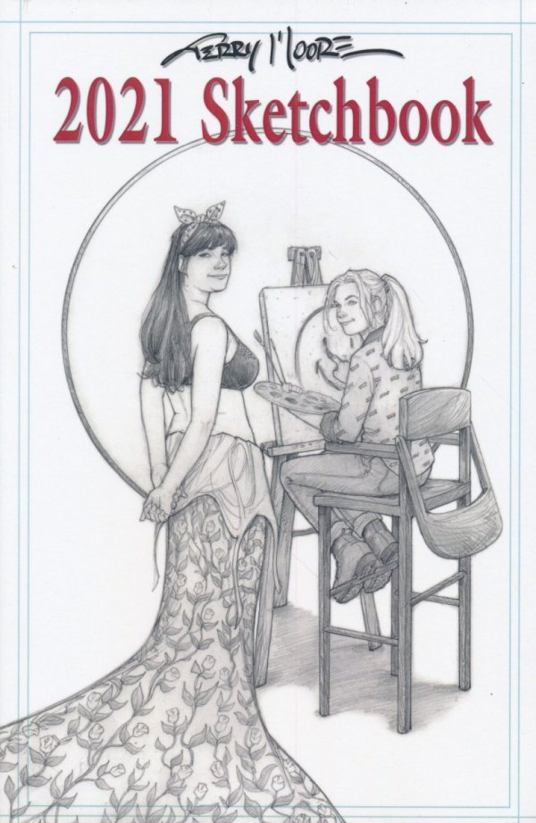 2021 SKETCHBOOK TERRY MOORE TP [9781892597847] **promocja TOMY**