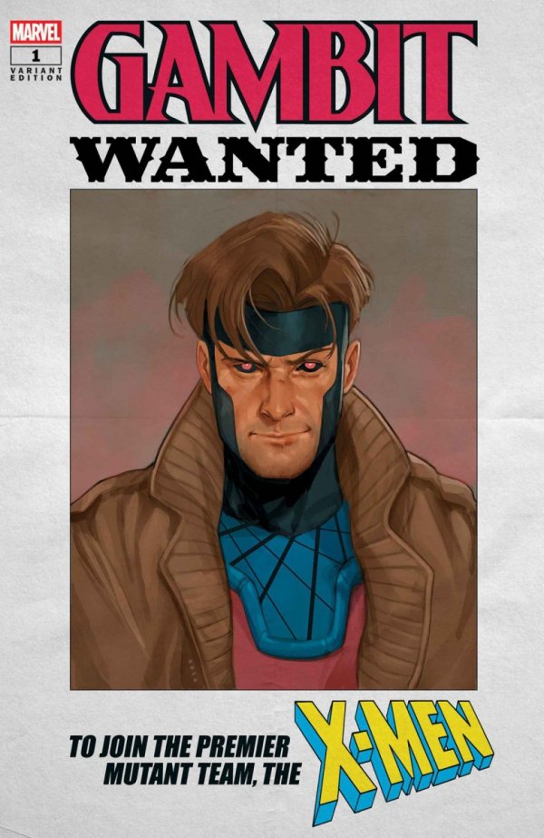 GAMBIT WANTED #1 PHIL NOTO WANTED VARIANT A [75960621622200151]