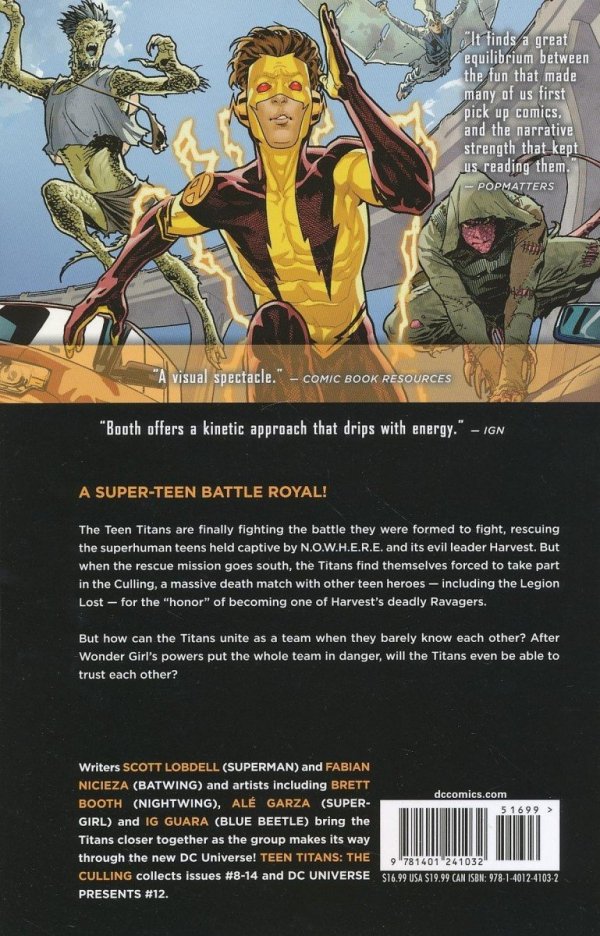 TEEN TITANS VOL 02 THE CULLING TP [9781401241032]