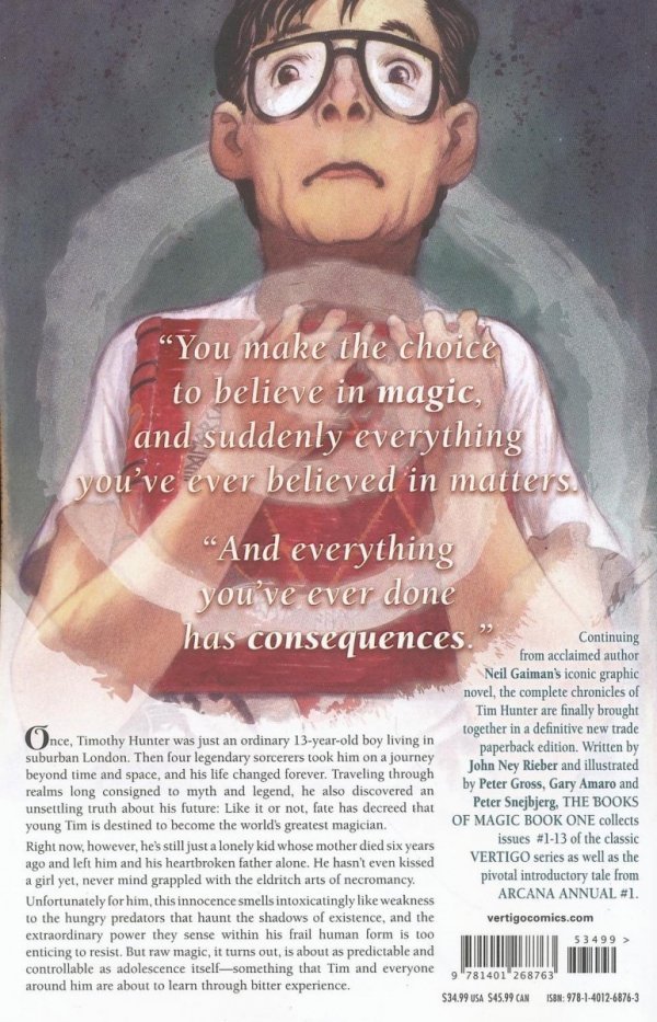 BOOKS OF MAGIC VOL 01 TP [9781401268763] **promocja TOMY**