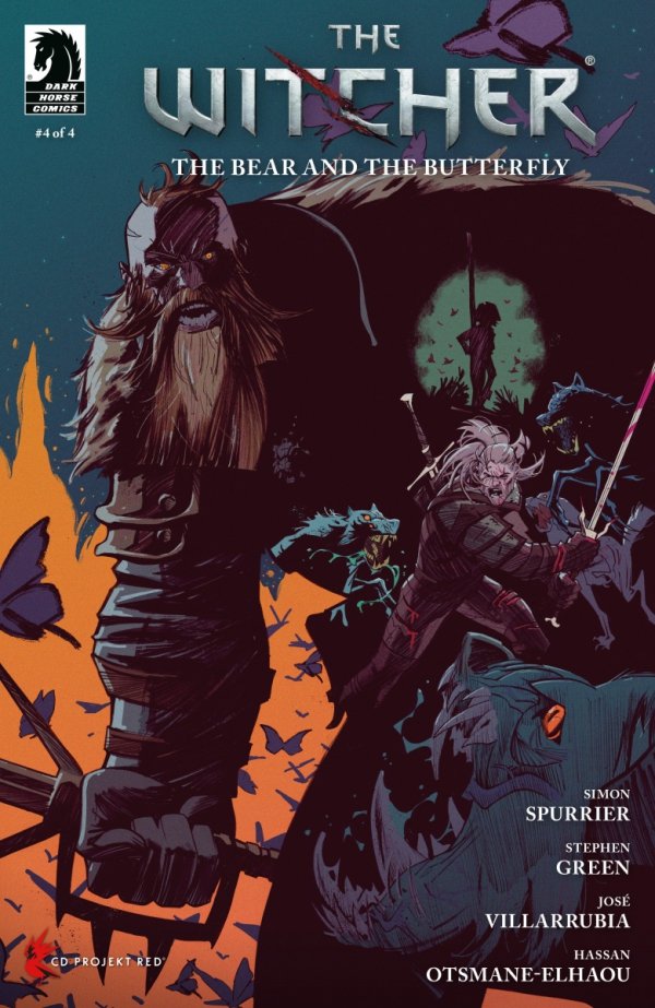 WITCHER THE BEAR AND THE BUTTERFLY #4 CVR A STEPHEN GREEN [76156801392400411]