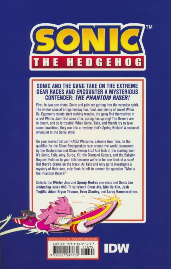 SONIC THE HEDGEHOG VOL 18 EXTREME COMPETITION TP [9798887241739] **OFERTA EKSPOZYCYJNA**