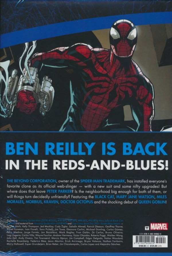 AMAZING SPIDER-MAN BEYOND OMNIBUS HC [STANDARD] [9781302949624] **OFERTA SPECJALNA**