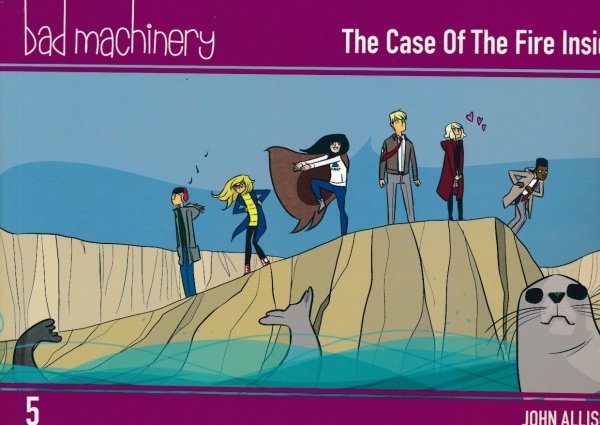 BAD MACHINERY POCKET EDITION VOL 05 THE CASE OF THE FIRE INSIDE GN [9781620105047] **promocja TOMY**