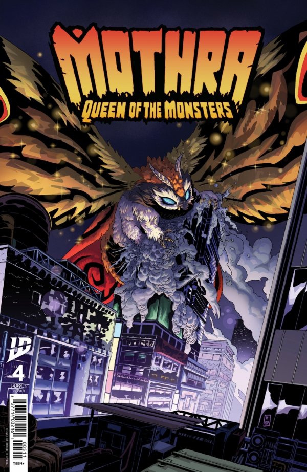 MOTHRA QUEEN OF THE MONSTERS #4 VARIANT B RIVERA  [82771403393900421]