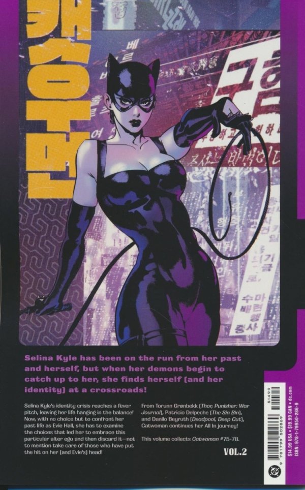 CATWOMAN VOL 02 NEVER LET THEM SMELL BLOOD TP [9781799502869]