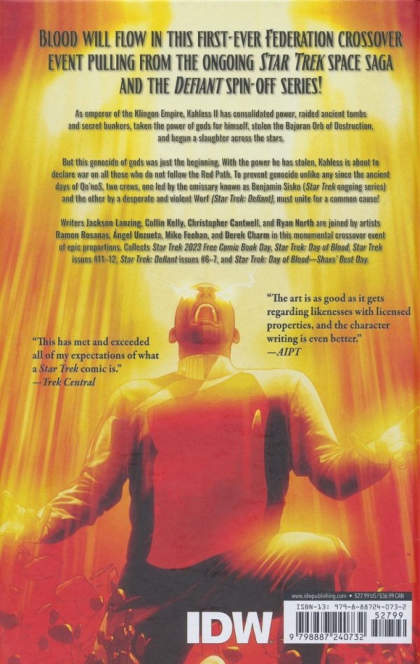 STAR TREK DAY OF BLOOD HC [9798887240732]