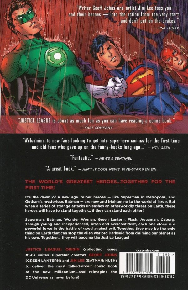 JUSTICE LEAGUE VOL 01 ORIGIN TP [9781401237882] **promocja TOMY**