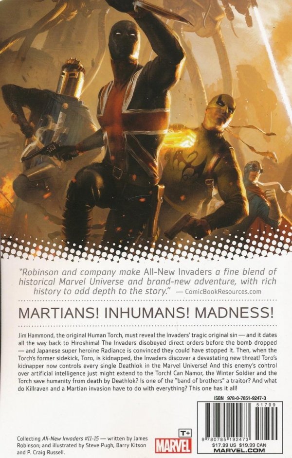 ALL-NEW INVADERS VOL 03 THE MARTIANS ARE COMING TP [9780785192473] **PROMOCJA TOMY**