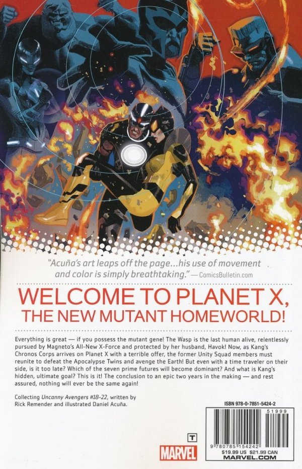UNCANNY AVENGERS VOL 04 AVENGE THE EARTH TP [9780785154242] **promocja TOMY**