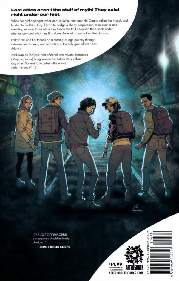 LOST CITY EXPLORERS VOL 01 ODYSSEY TP [9781949028027]