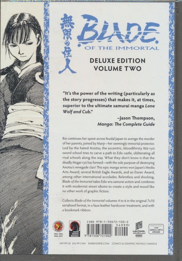 BLADE OF THE IMMORTAL DELUXE EDITION VOL 02 HC [9781506721002] **OFERTA SPECJALNA**