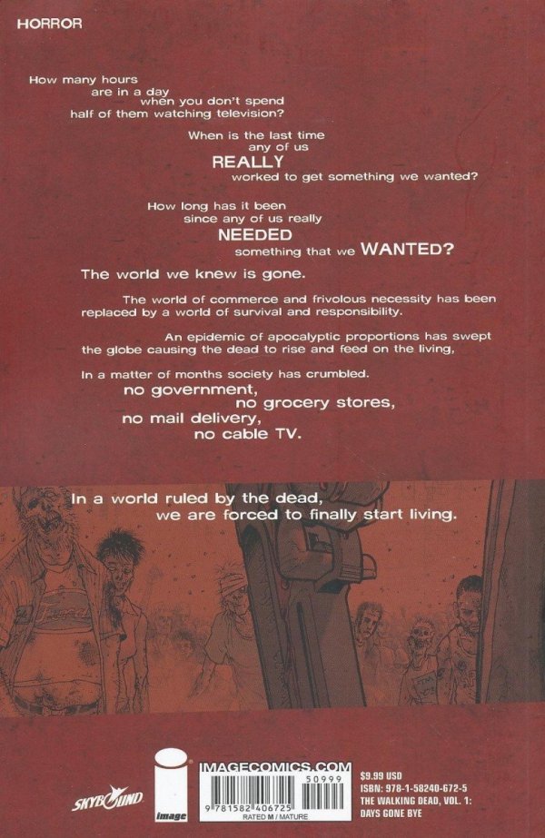 WALKING DEAD VOL 01 TP [9781582406725]