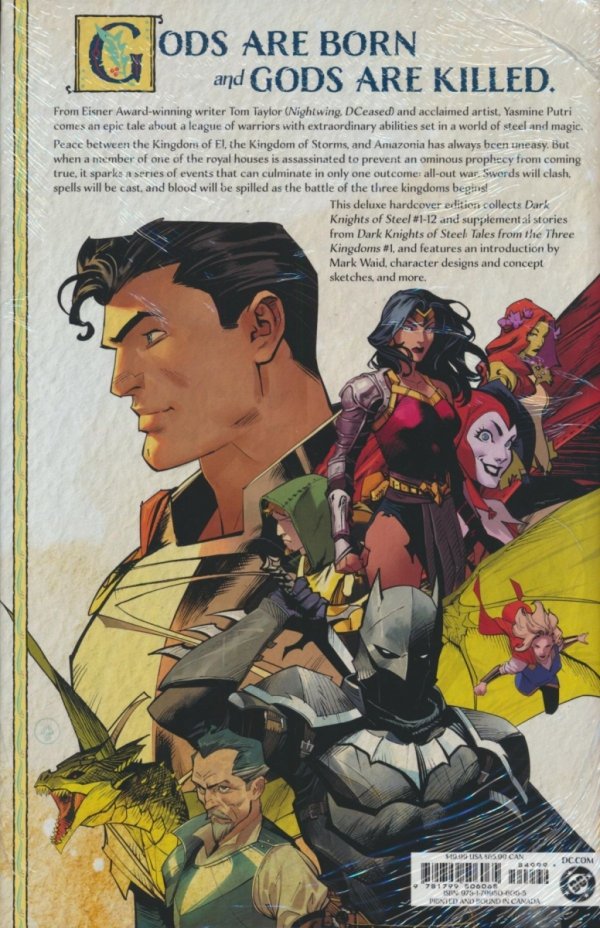 DARK KNIGHTS OF STEEL THE DELUXE EDITION HC [VARIANT] [9781799506065]