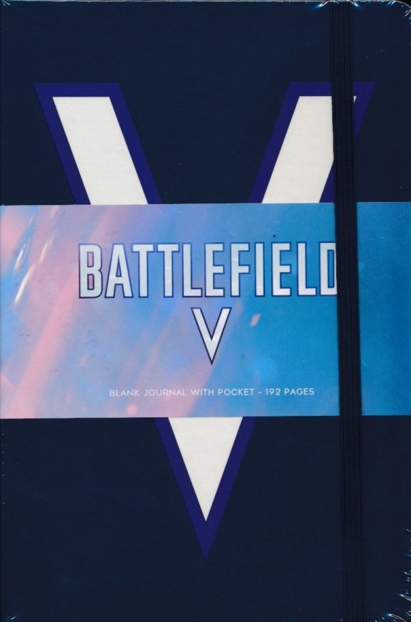 BATTLEFIELD V BLANK JOURNAL WITH POCKET HC [761568003604]