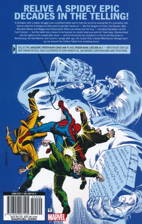 SPIDER-MAN THE LIFELINE TABLET SAGA TP [9781302907105]