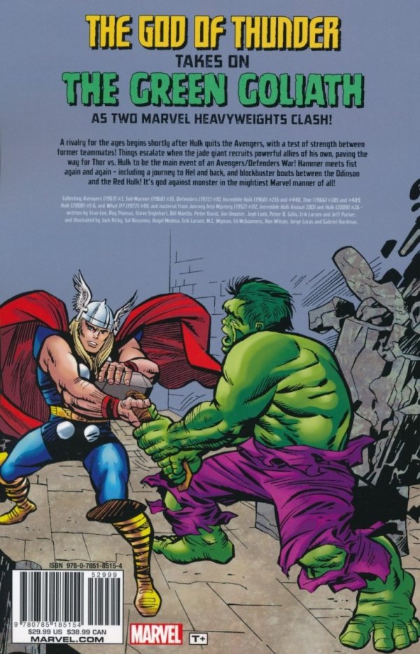 THOR VS HULK TP [9780785185154]