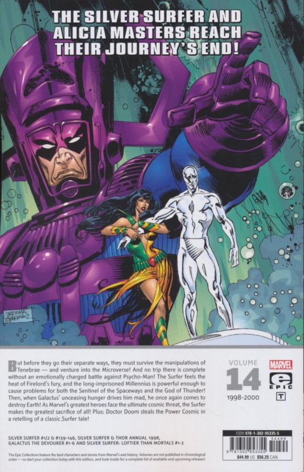 SILVER SURFER EPIC COLLECTION SUN RISE AND SHADOW FALL TP [9781302953355] **OFERTA SPECJALNA**