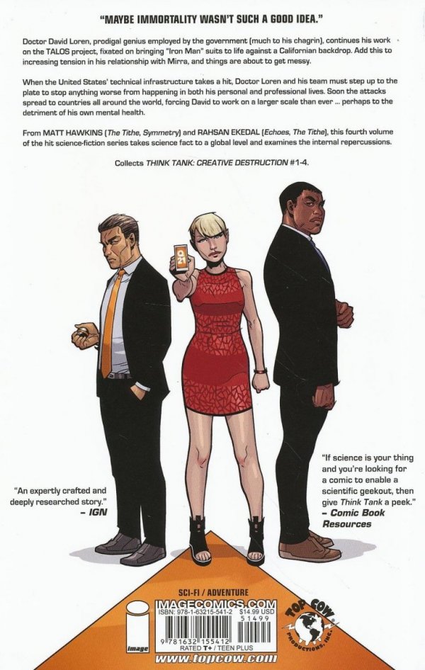 THINK TANK VOL 04 TP [9781632155412] **promocja TOMY**