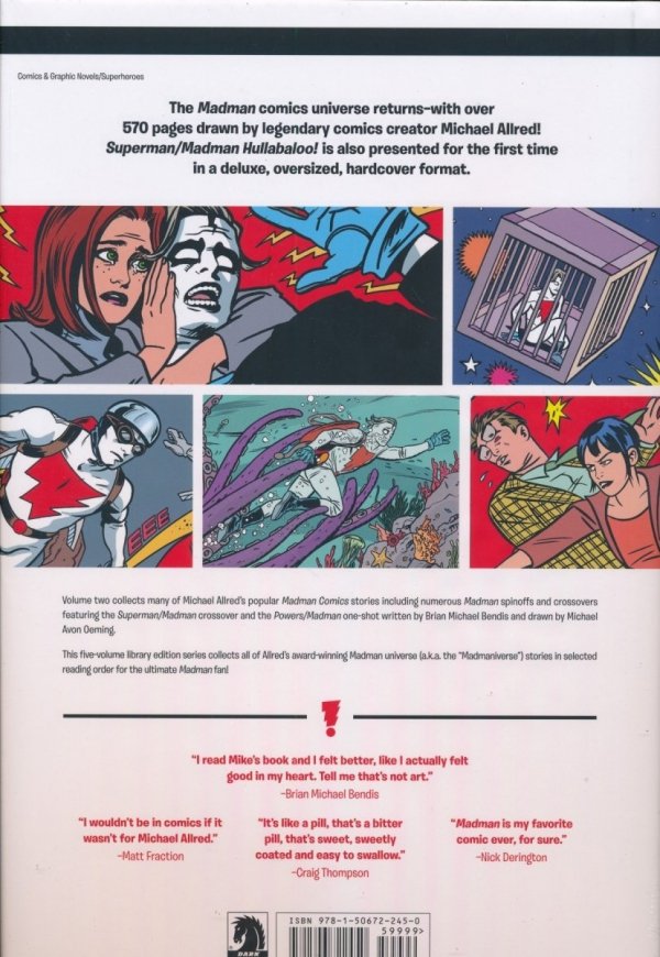 MADMAN LIBRARY EDITION VOL 02 HC [9781506722450]