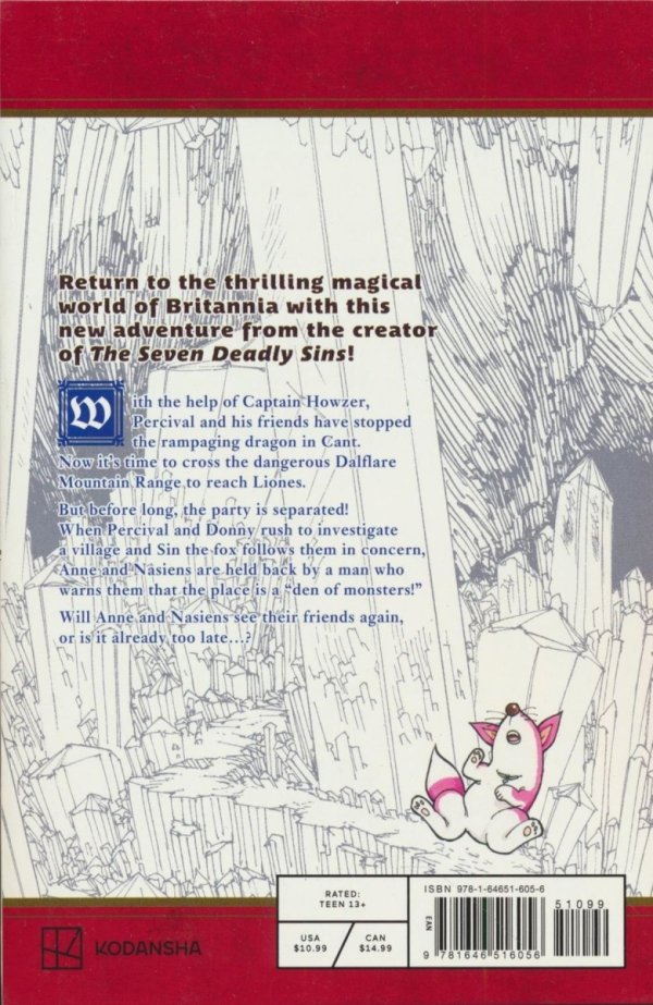 SEVEN DEADLY SINS FOUR KNIGHTS OF THE APOCALYPSE VOL 05 TP [9781646516056]