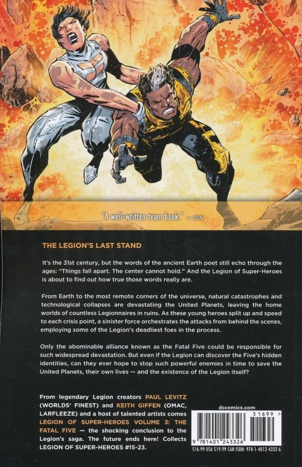LEGION OF SUPER-HEROES VOL 03 THE FATAL FIVE TP [9781401243326]